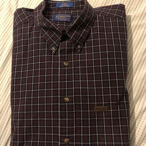 Pendleton Button Up t shirt XL